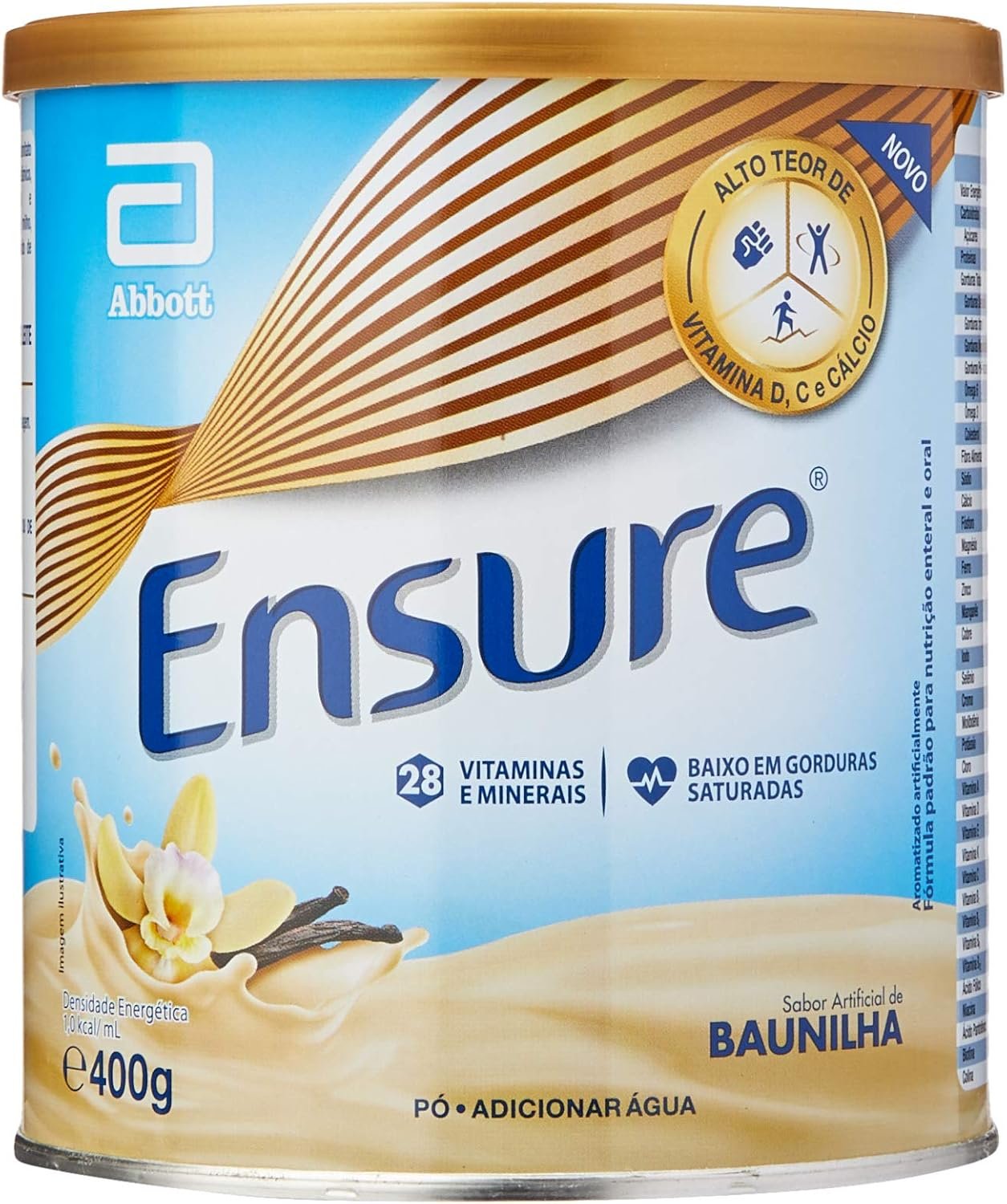 Ensure Baunilha Po 400G